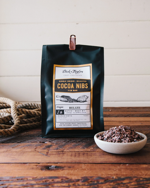 Single Origin Roasted Cocoa Nibs - 1lb – Dick Taylor Craft Chocolate