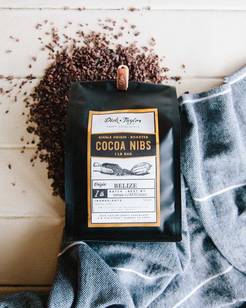 Single Origin Roasted Cocoa Nibs - 1lb – Dick Taylor Craft Chocolate