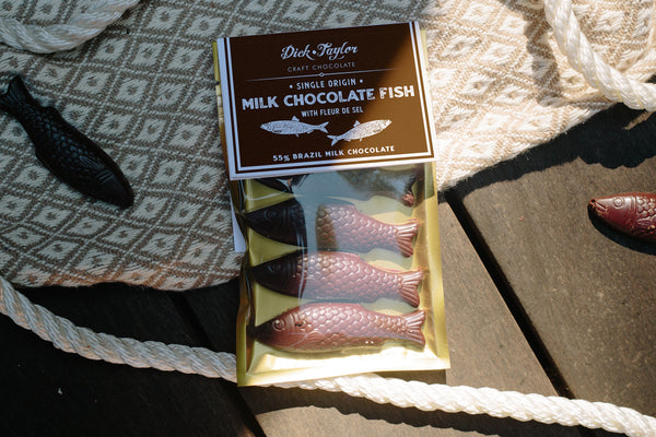 Milk Chocolate Fish Confection – Dick Taylor Craft Chocolate