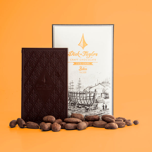チョコ（200、171） 72% Belize, Toledo Single Origin Dark Chocolate Bar – Dick Taylor