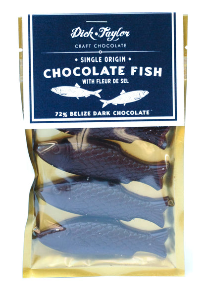 Dark Chocolate Fish Confection – Dick Taylor Craft Chocolate