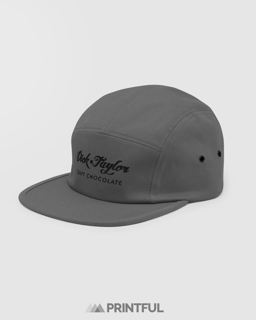 Dick Taylor Five Panel Cap - Grey
