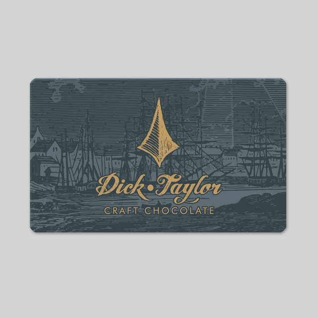 DIGITAL GIFT CARD WITH DICK TAYLOR CHOCOLATE LOGO