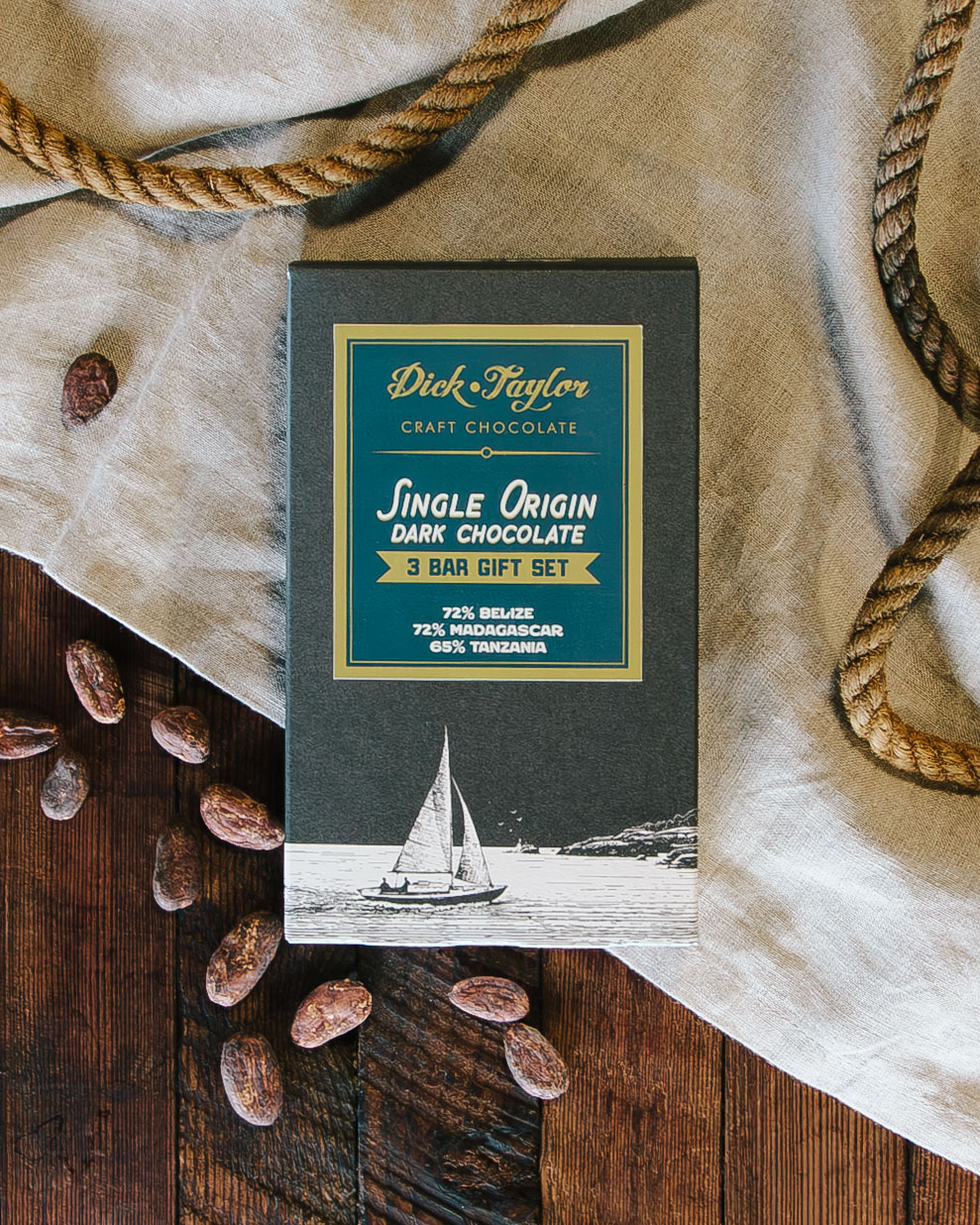 Single Origin Trio Gift Set – Dick Taylor Craft Chocolate