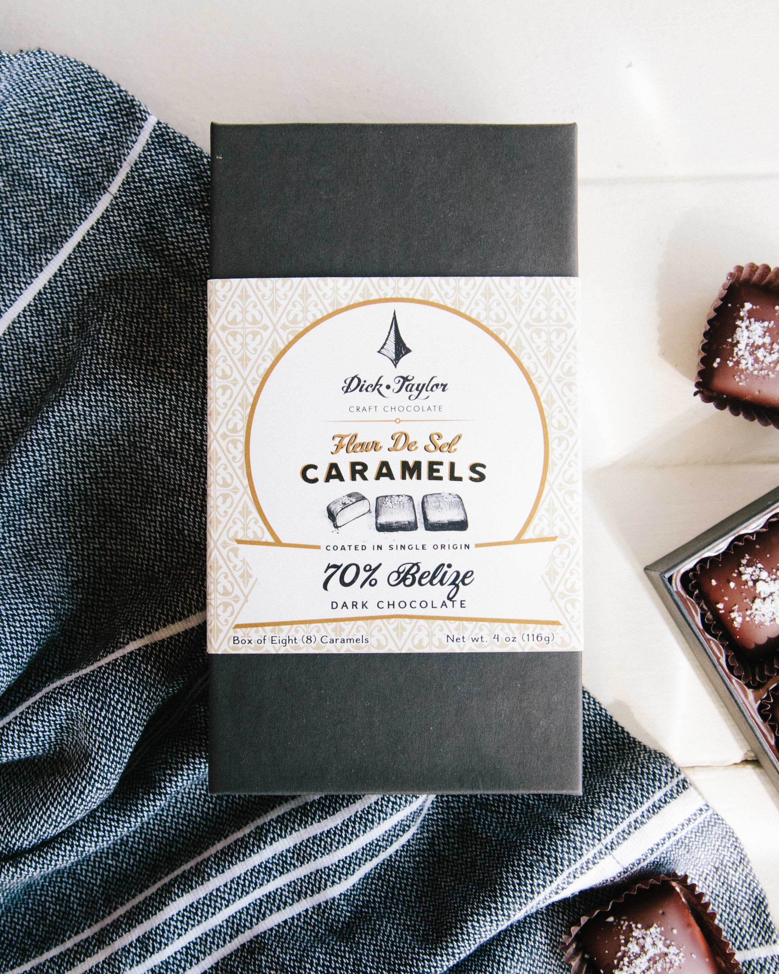 Caramels - Fleur de Sel – Dick Taylor Craft Chocolate